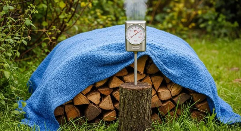 Stocker son bois correctement : Abri et ventilation